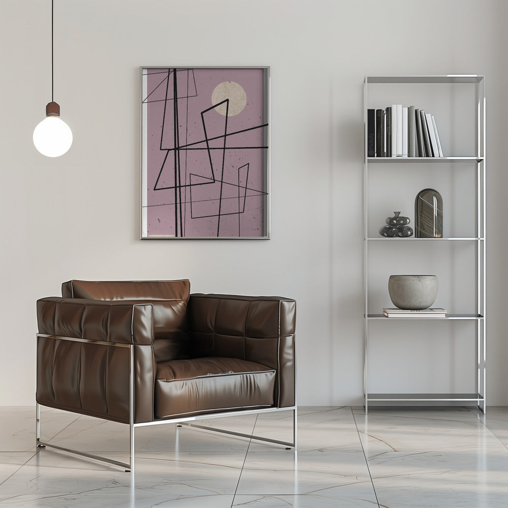 Angular Lines no 13 Poster